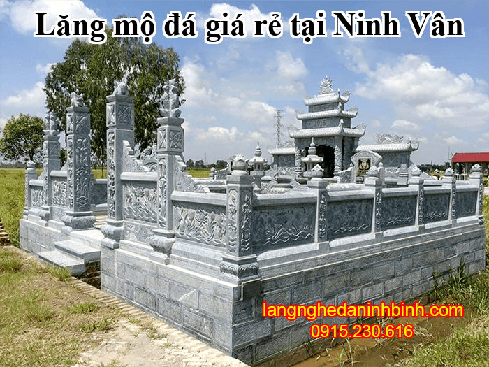 Lăng mộ đá giá rẻ tại Ninh Vân