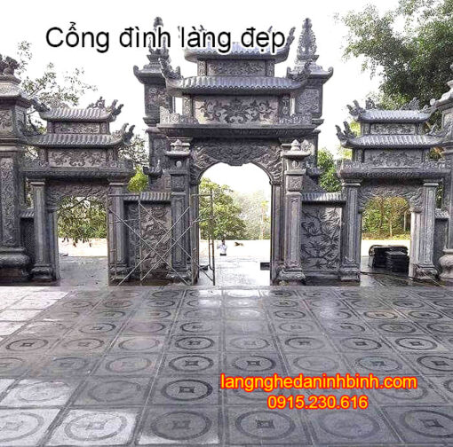 Cổng đình làng đẹp