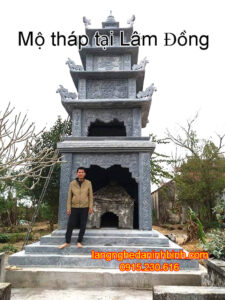 Mộ tháp tại Lâm Đồng