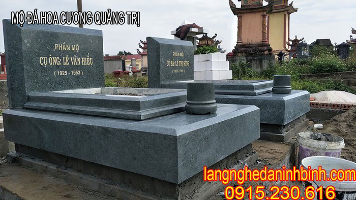 Mộ đá hoa cương Quảng Trị - Xây mộ đá granite ở Quảng Trị giá rẻ