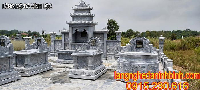 Lăng mộ đá Vĩnh Lộc giá rẻ - Mẫu lăng mộ đá Vĩnh Lộc Thanh Hoá đẹp