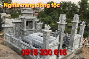 Mẫu nghĩa trang dòng tộc ở Bắc Ninh