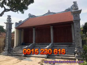 Cổng nhà thờ tộc ở Nam Định