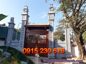 Cổng nhà thờ ở Phú Thọ