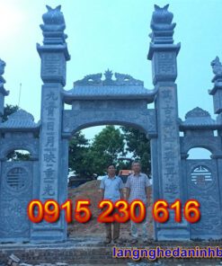 Cổng đá đẹp ở Thái Bình