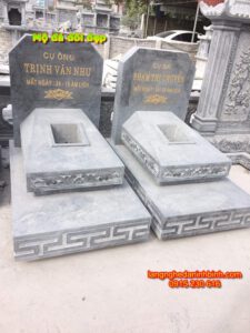 Mẫu mộ đá đôi đẹp ở Phú Yên