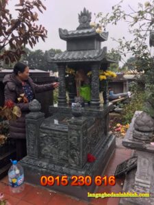 Mộ đá hai mái ở Hưng Yên