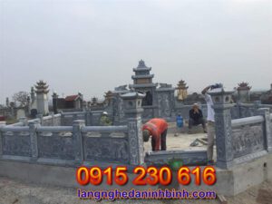Khu lăng mộ đá đẹp tại Thái Bình