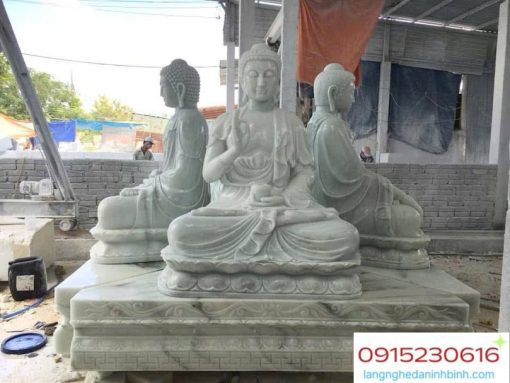 Mẫu Tượng Phật bằng đá nguyên khối đẹp