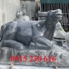 Con Trâu bằng đá khối