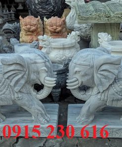 Voi đá phong thuỷ đẹp