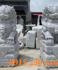 Kỳ lân bằng đá khối tự nhiên