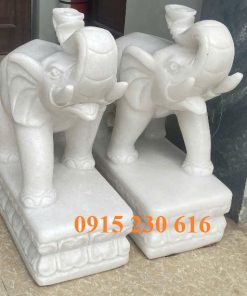 Linh vật voi đá phong thuỷ