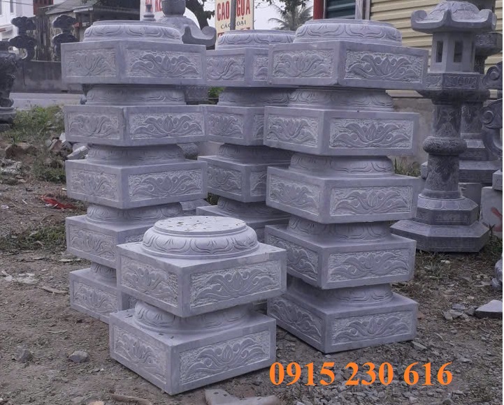 Mẫu đá tảng kê chân cột8