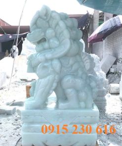 Mẫu kỳ lân bằng đá tự nhiên nguyên khối