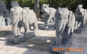 Tượng voi đá cao cấp 77